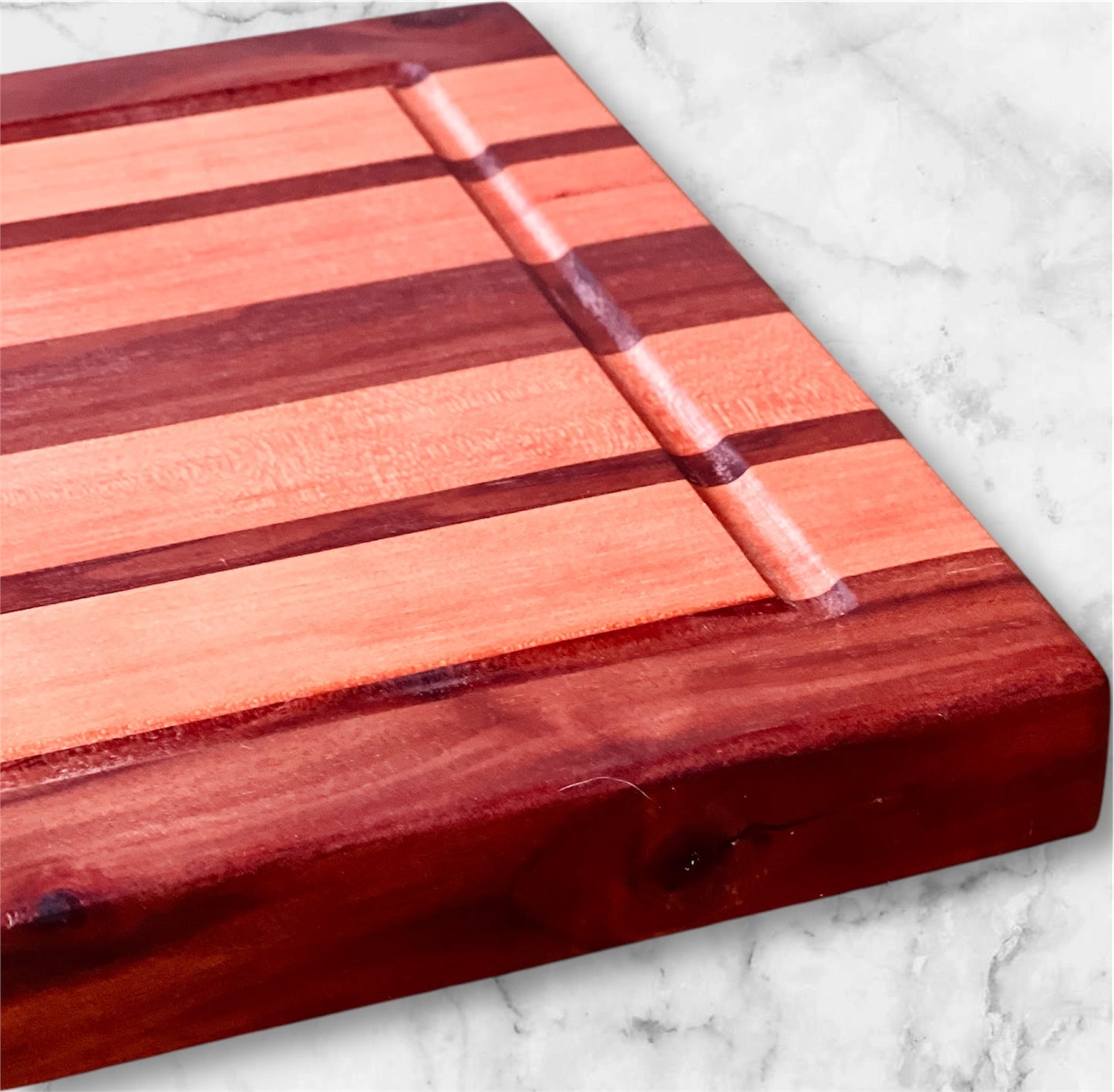 Edge Grain Cutting Board - With Juice Groove